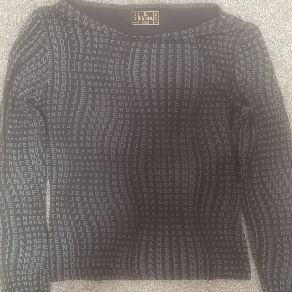 1990’s Vintage Fendi Jeans Top